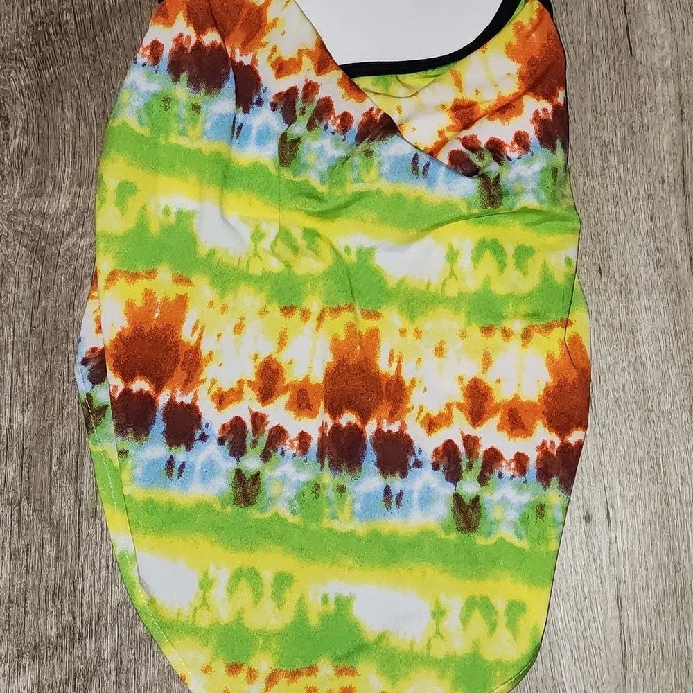 Colorful Tie-Dye Bandana Mask